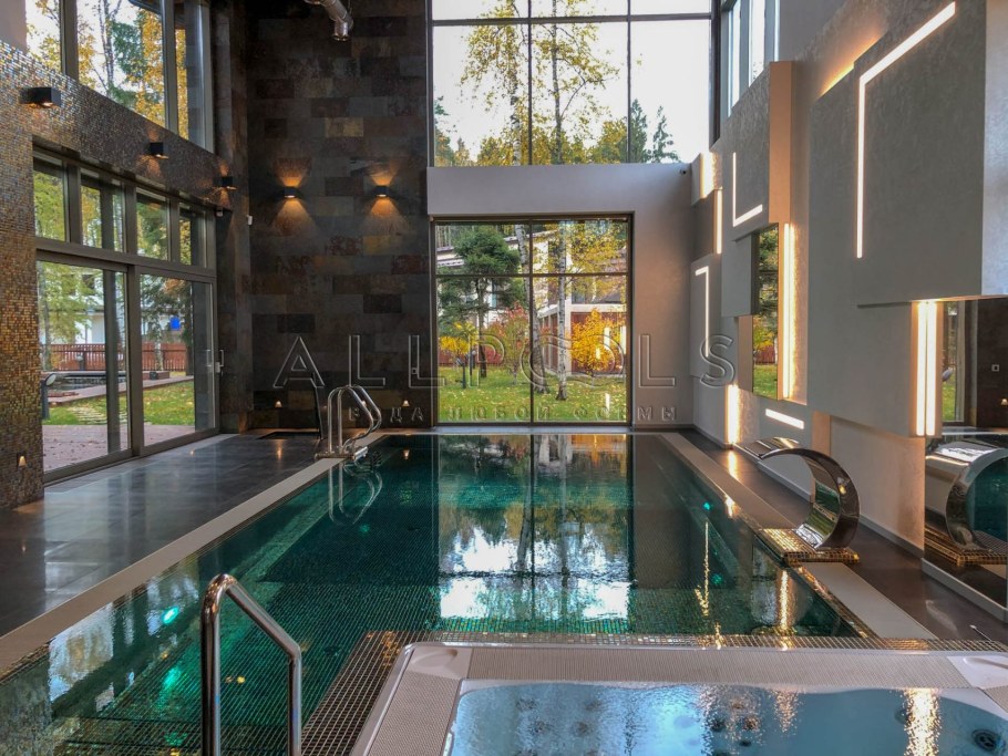 Термы открытый бассейн зимой Казань