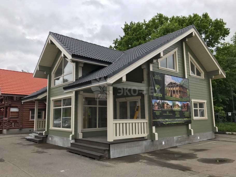 Выставка домов мега белая дача