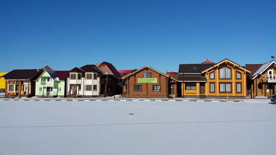 Выставочный дом из бруса