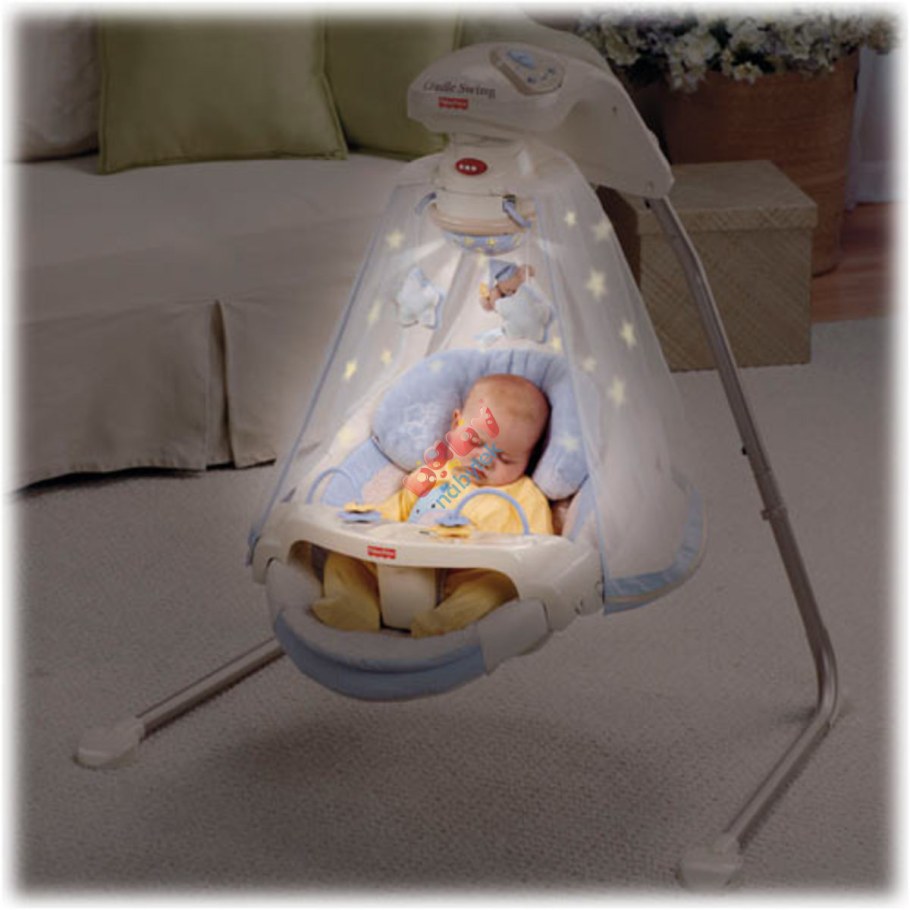 Электронные качели Fisher Price колыбелька