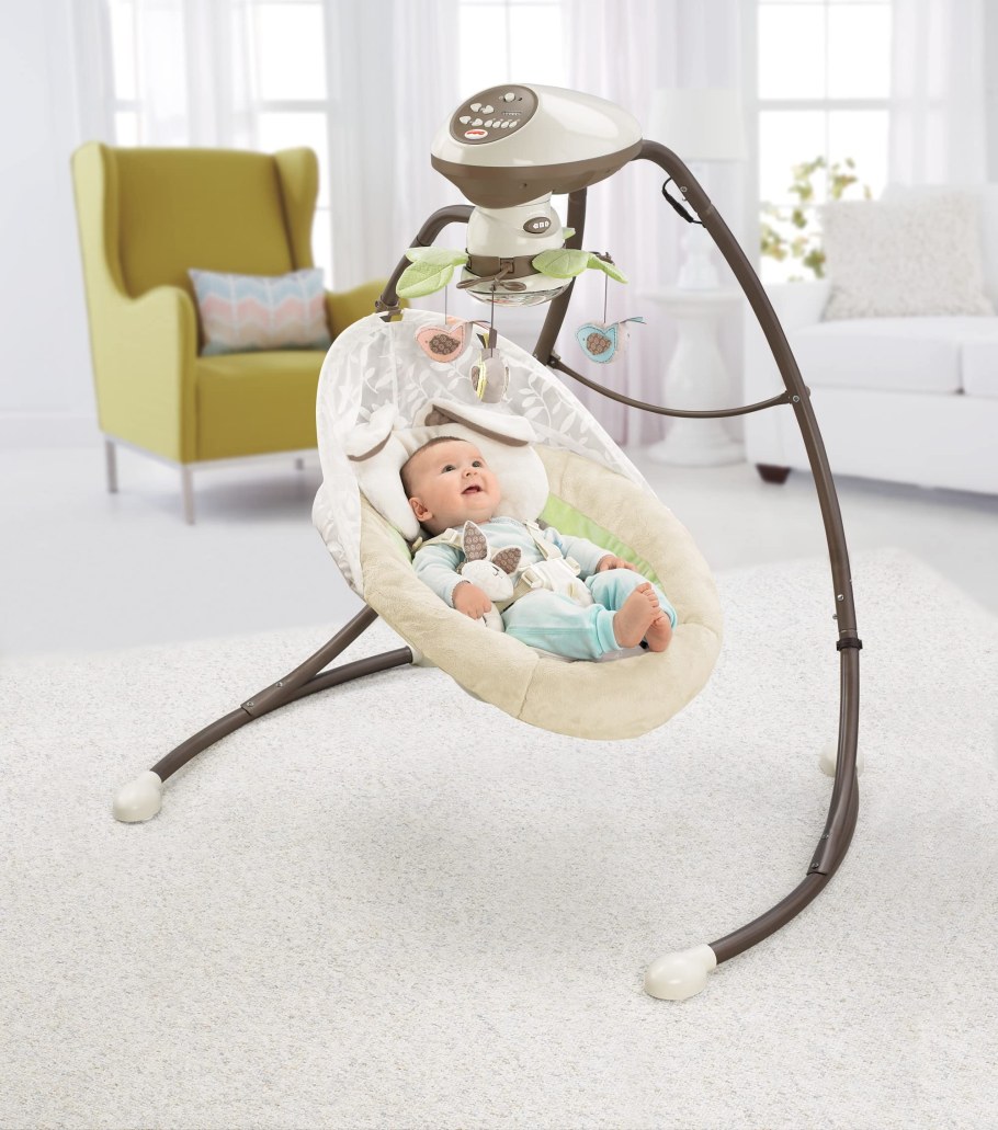 Электронные качели Fisher Price