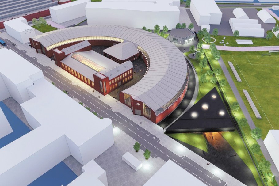 Музей транспорта на Новорязанской улице