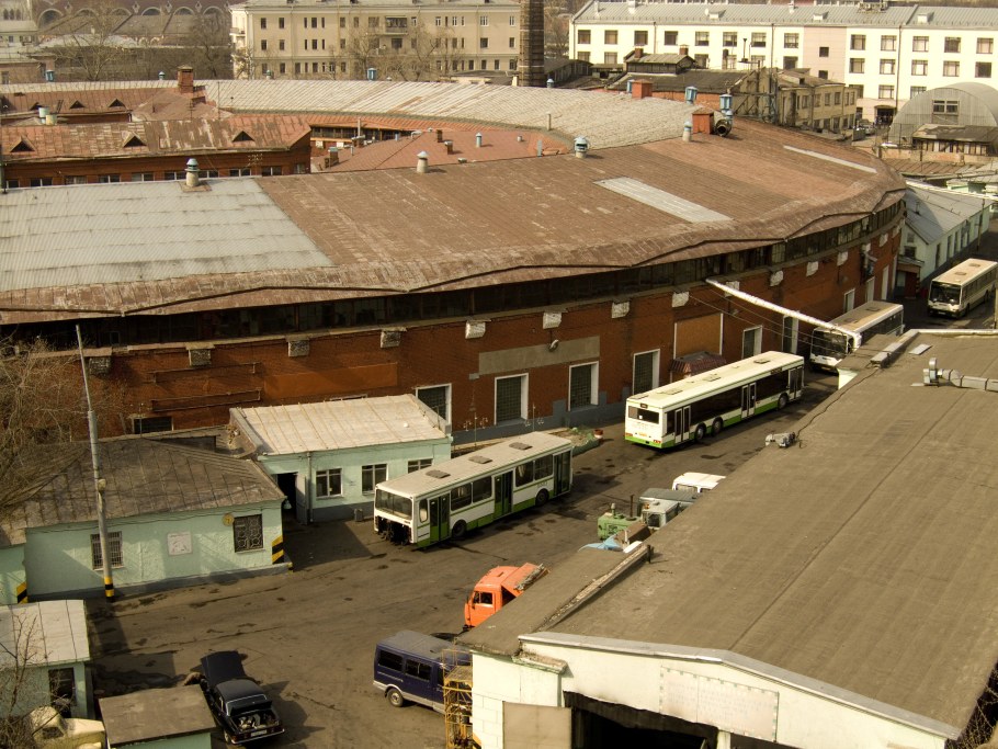 Константин Мельников гараж на Новорязанской улице