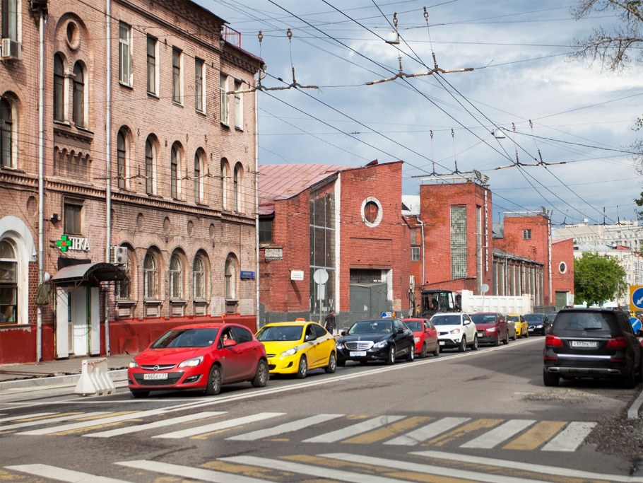 Мельников гараж на Новорязанской улице