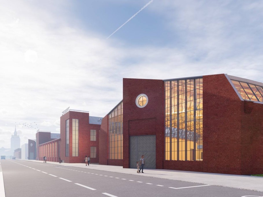 Музей транспорта на Новорязанской улице