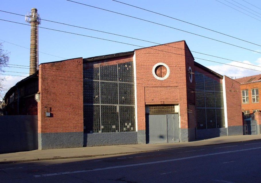 Гараж Мельникова на Новорязанской улице