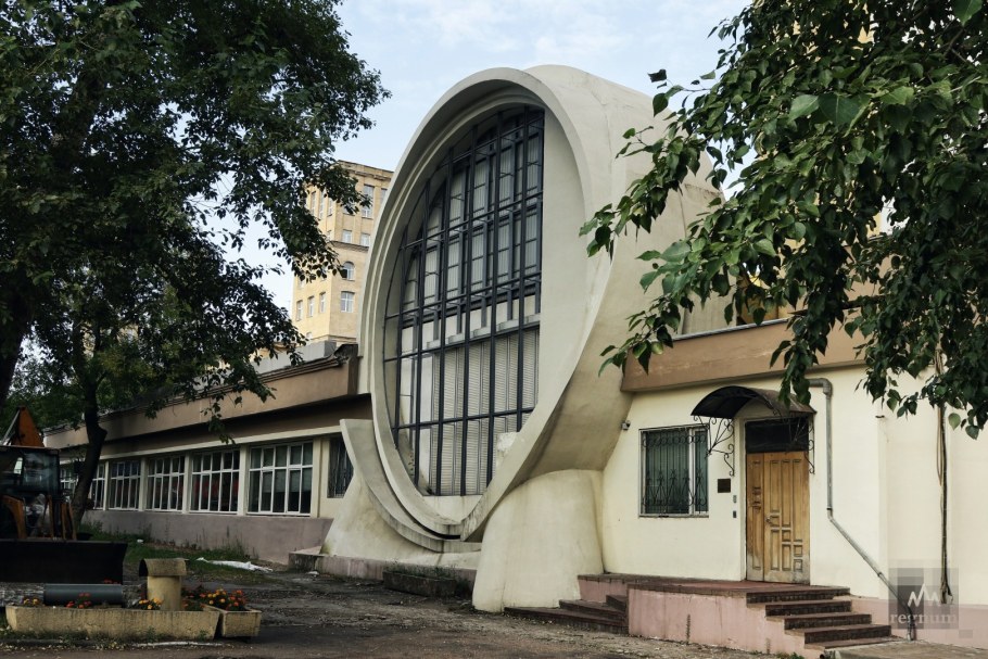 Мельников Архитектор Бахметьевский гараж на Авиамоторной