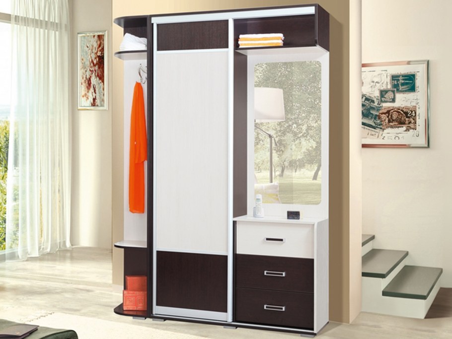 Прихожая Вега (рельеф пастель)