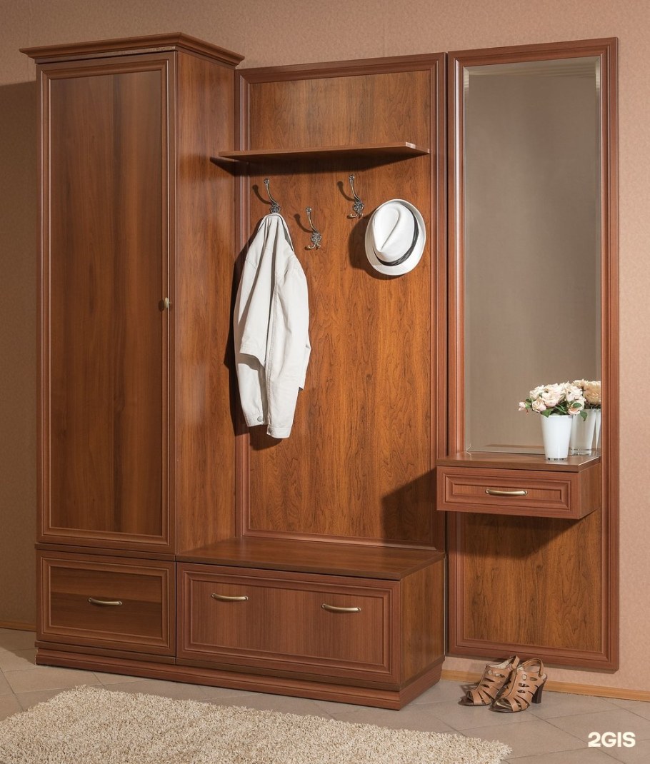 ЛАЙФМЕБЕЛЬ прихожая белая фортуна1700