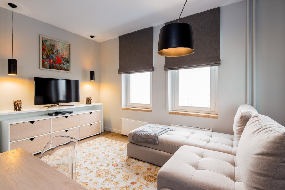 Телевизор в маленькой комнате