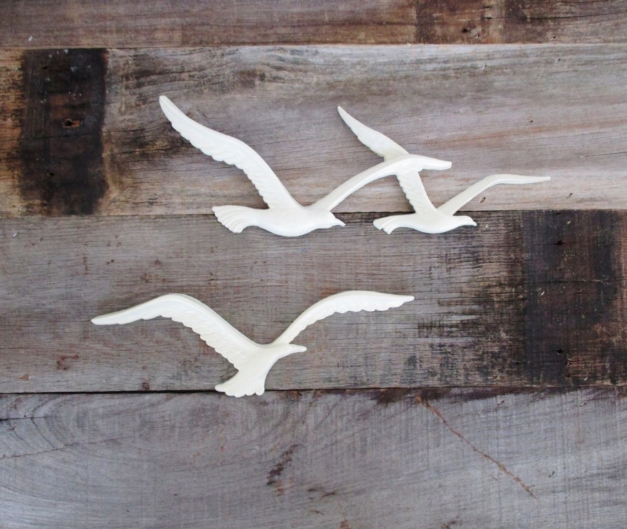 Декор золотые птички