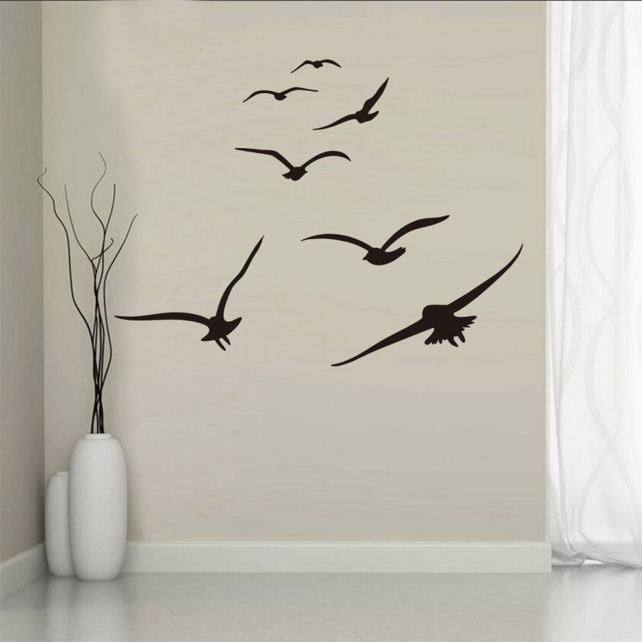 Настенный декор птицы