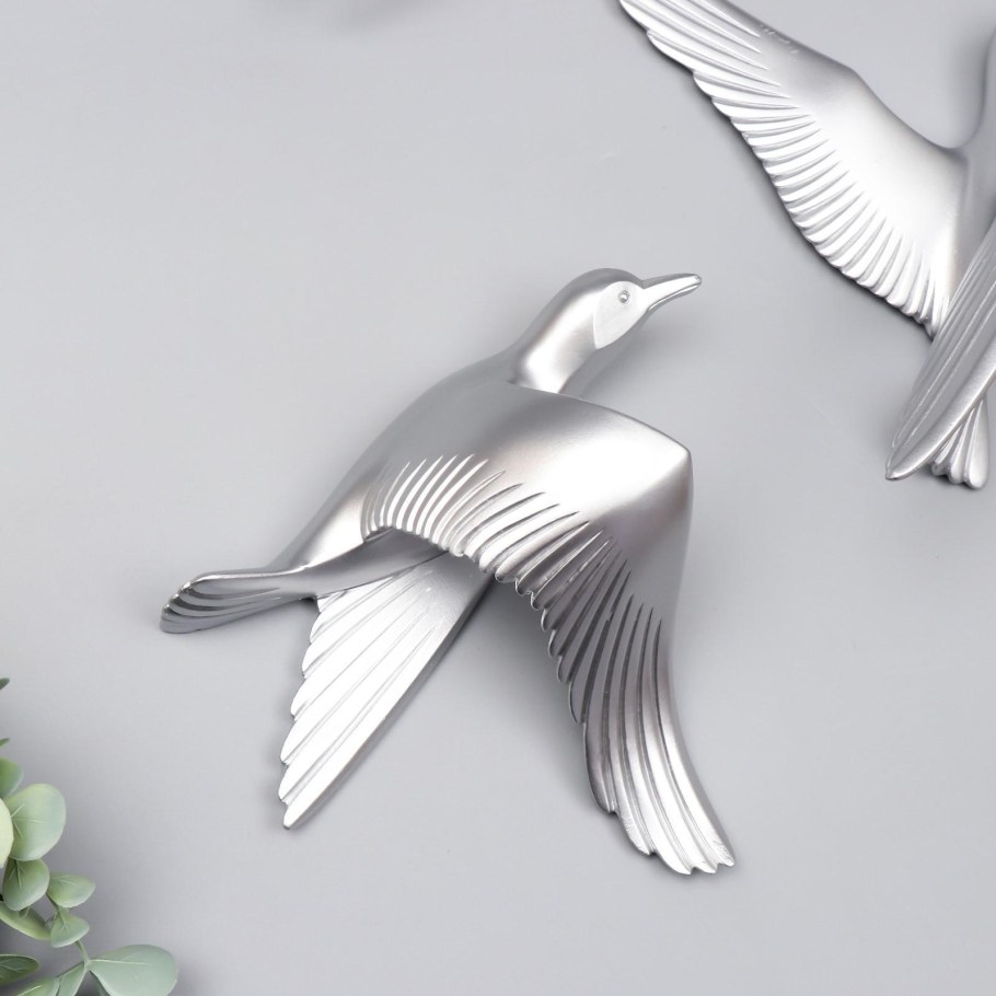 Чайки декоративные из дерева
