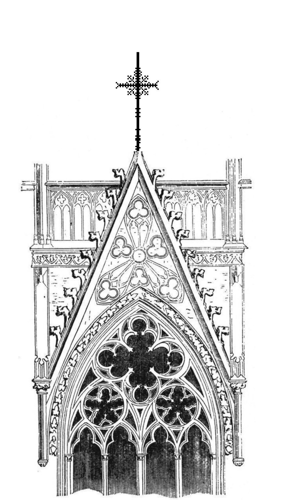 Амьенский собор чертежи