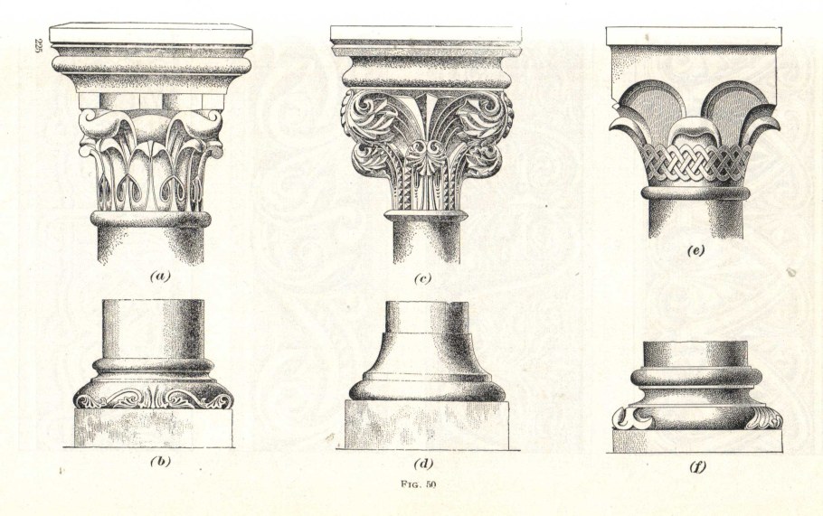 Капитель колонны Готика
