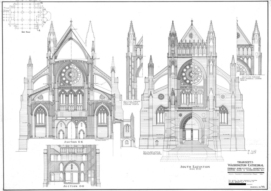 Собор в Барселоне Готический план