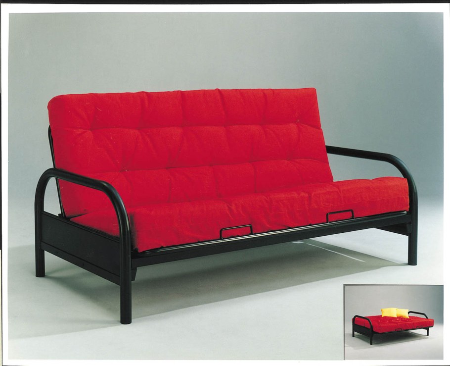 Зеленый бархатный диван