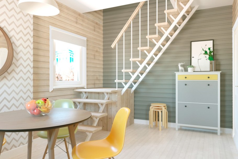 Отделка комнаты вагонкой