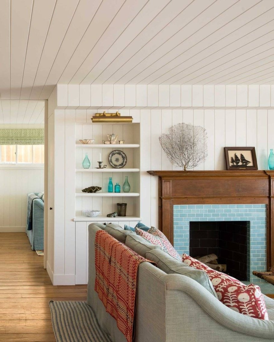 Покрашенная вагонка