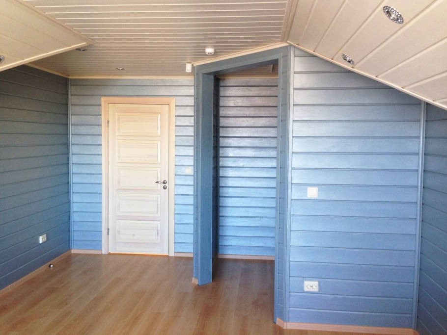 Tikkurila бежевый имитация бруса