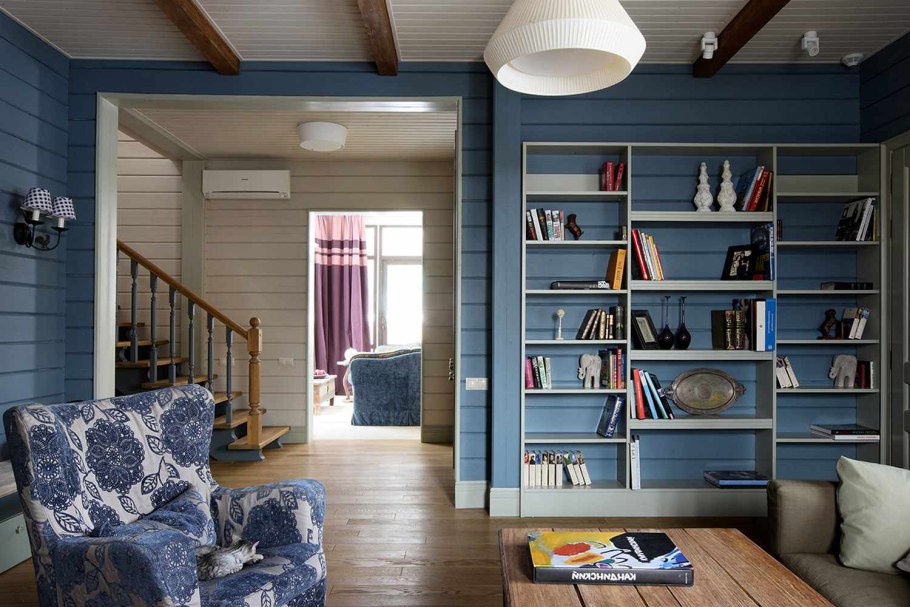 Деревянная вагонка в интерьере