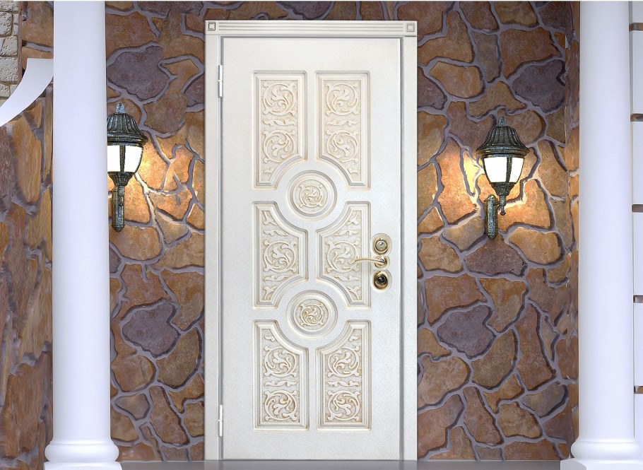 Входная дверь палаццо