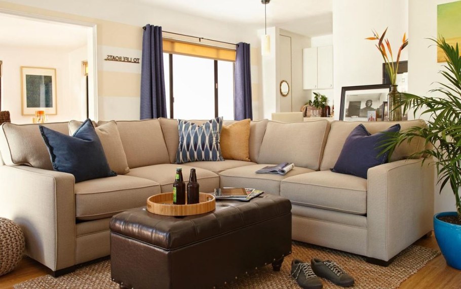 Диван венге с бежевым