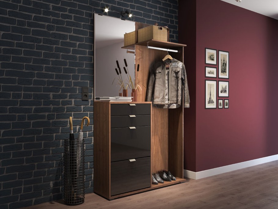 Домани прихожая Ливорно орех Донской