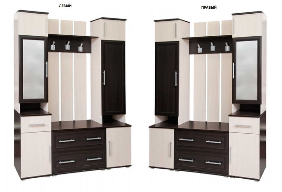 Прихожая Ната-Лина венге/дуб