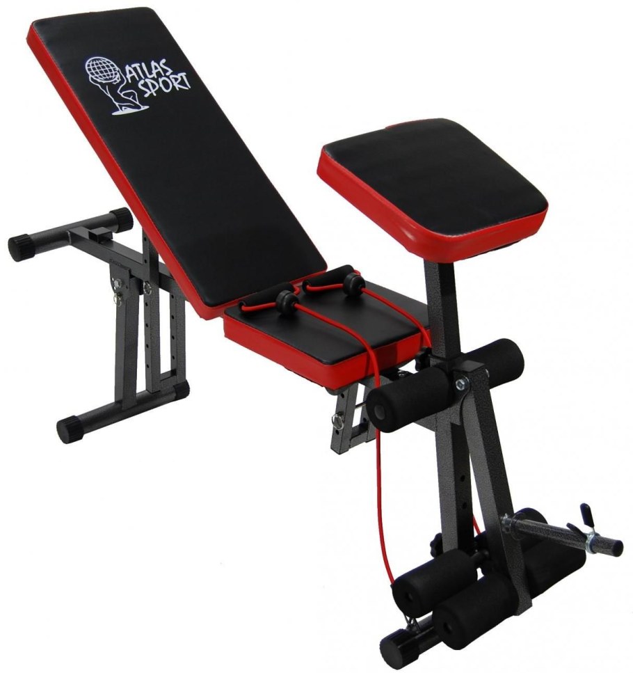 Скамья под штангу с опциями DFC d1066