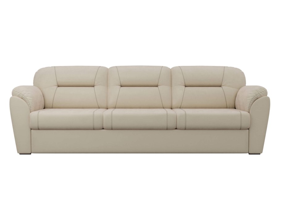 Диван Бостон флок бежевый