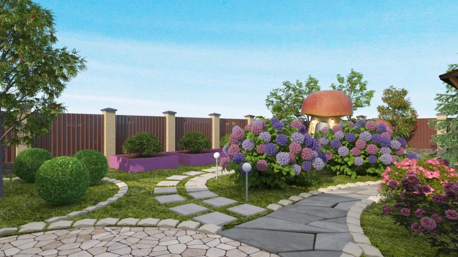 Ландшафт участка