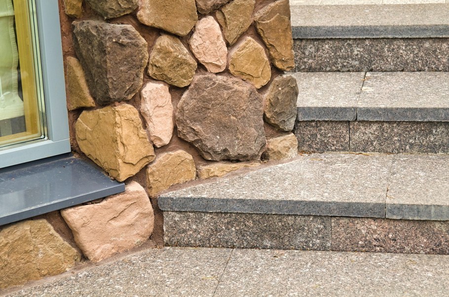 Бутовый камень для облицовки цоколя