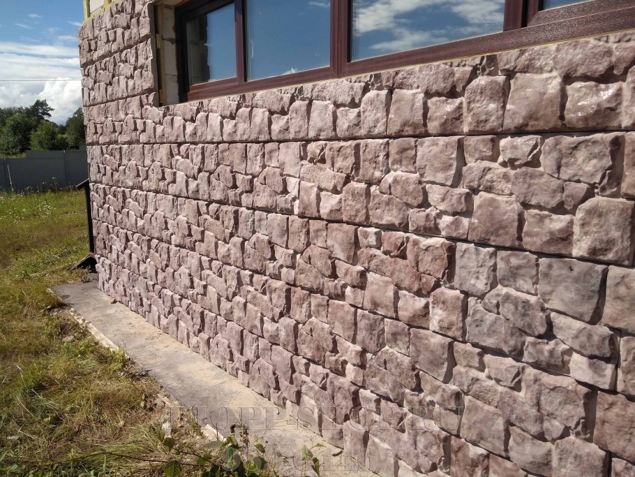 Фибробетонные панели для цоколя