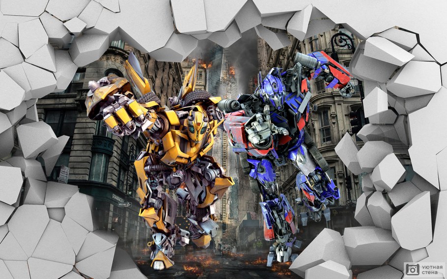 Оптимус Прайм и Бамблби