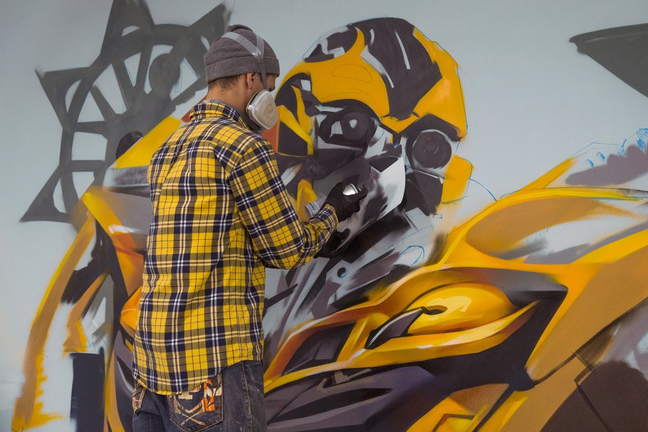 Бамблби трансформеры 3 тёмная сторона Луны