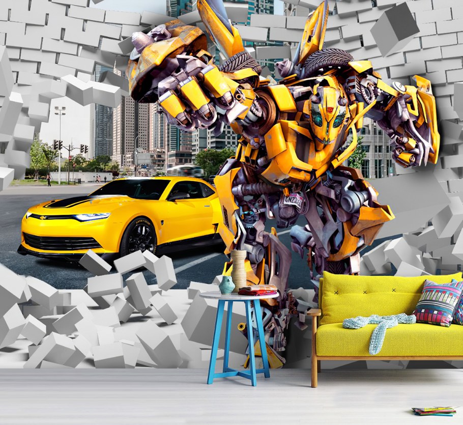 Бамблби атакует