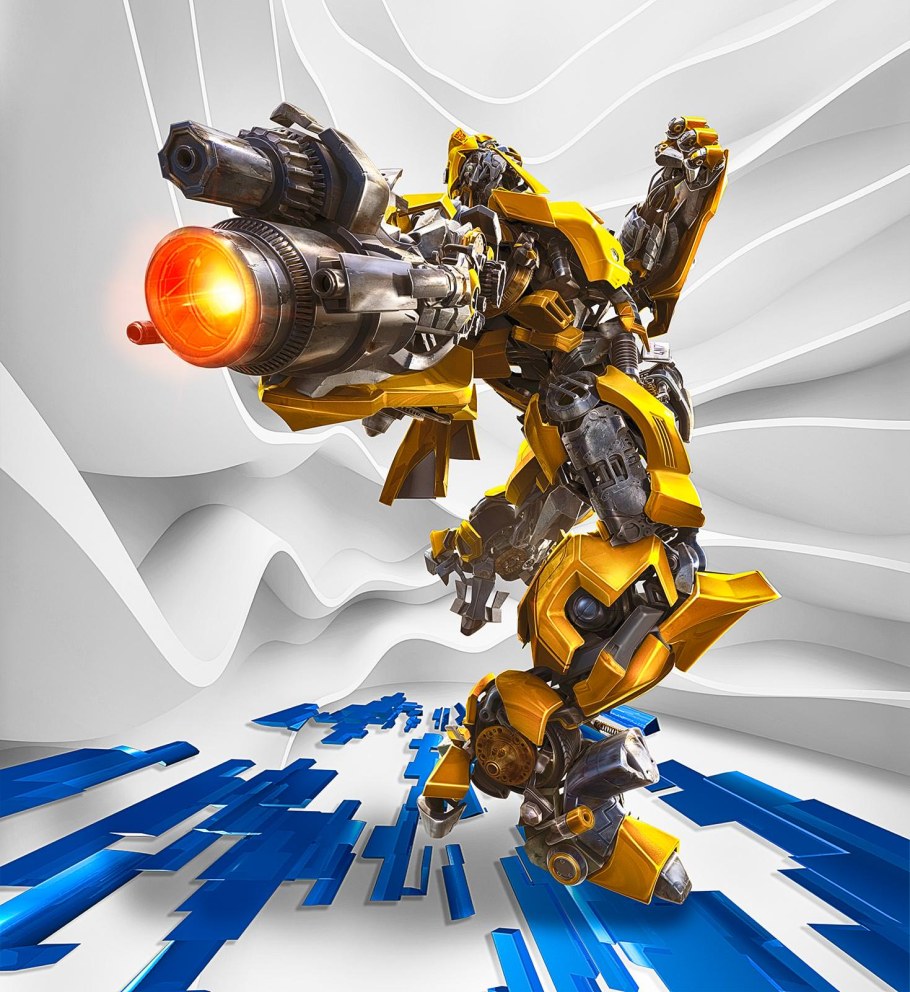 Бамблби на стене