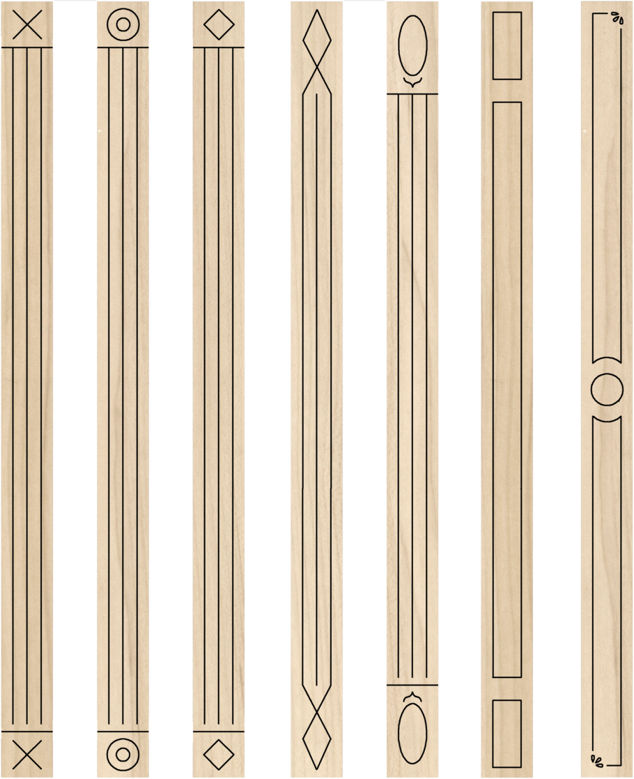Пилястра (2 шт.) L75 н720