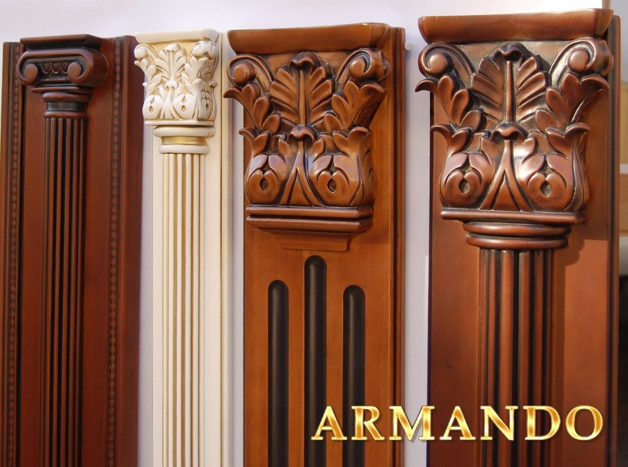 Декоративные резные колонны