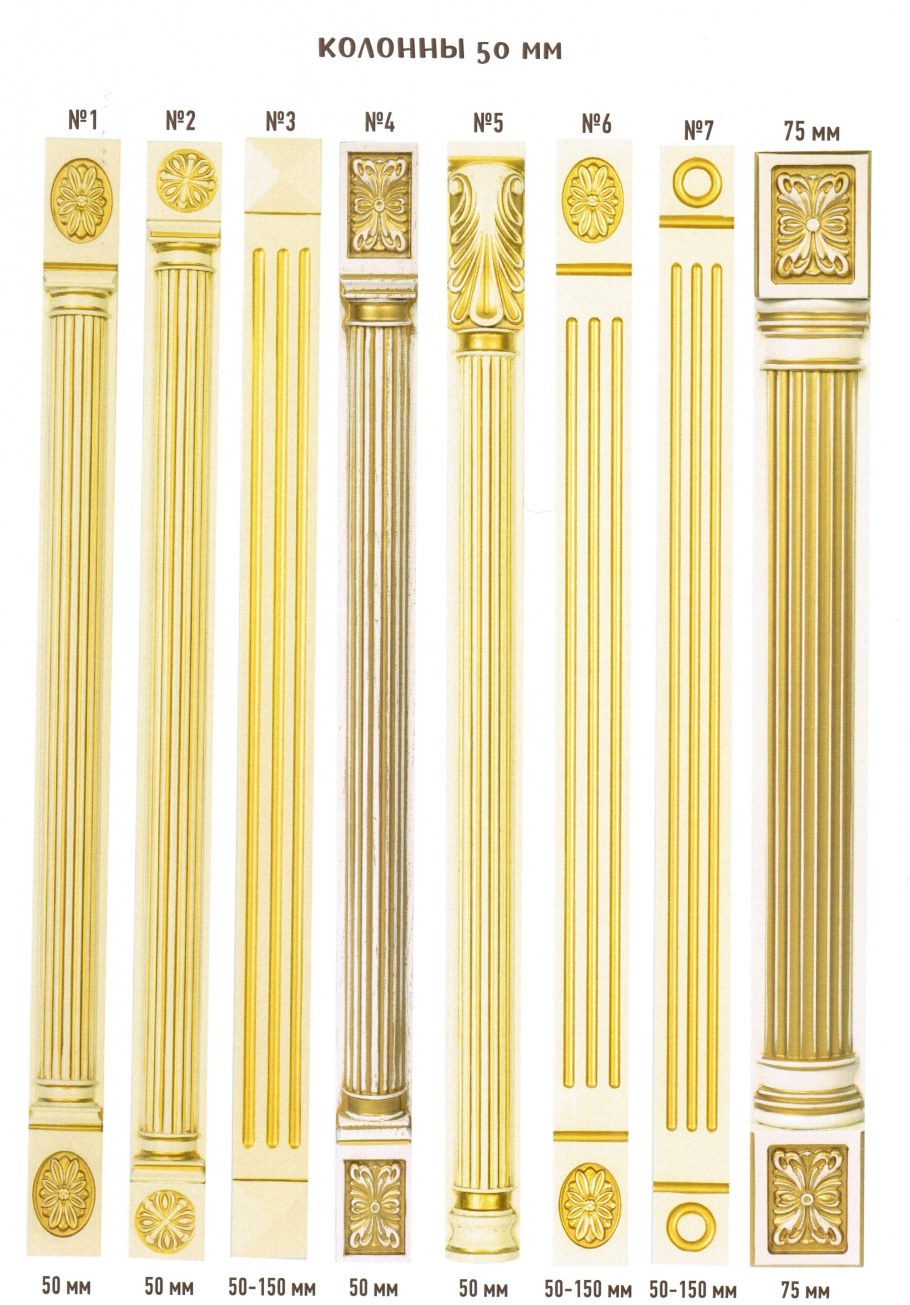 Пилястры мебельные Ставрос