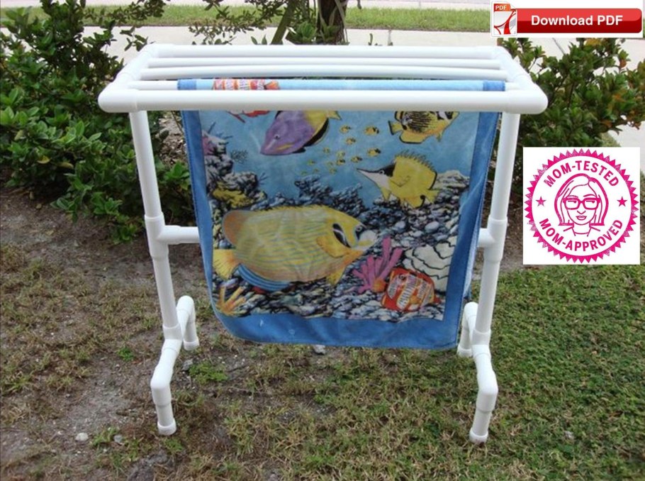 Сушилка из пластиковых труб