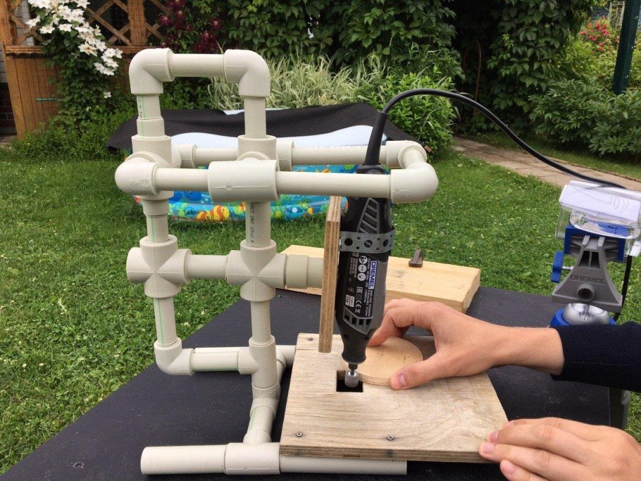 Колонка из полипропиленовой трубы