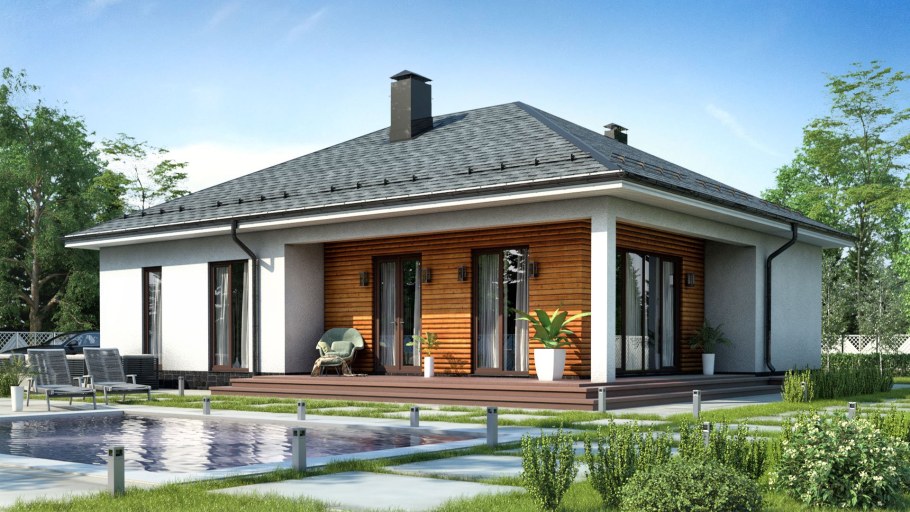 Финский дом Хонка одноэтажный