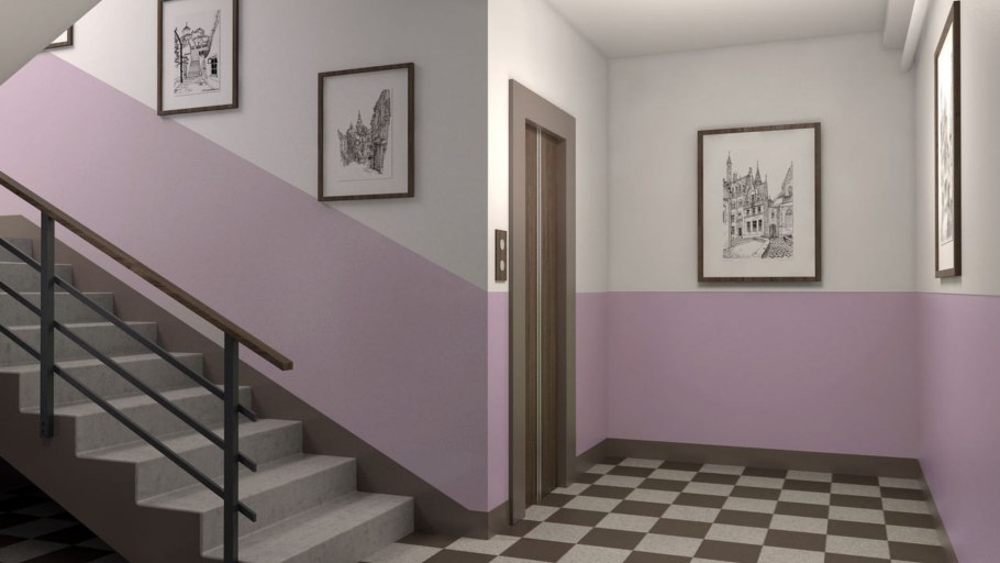 Лестница в подъезде