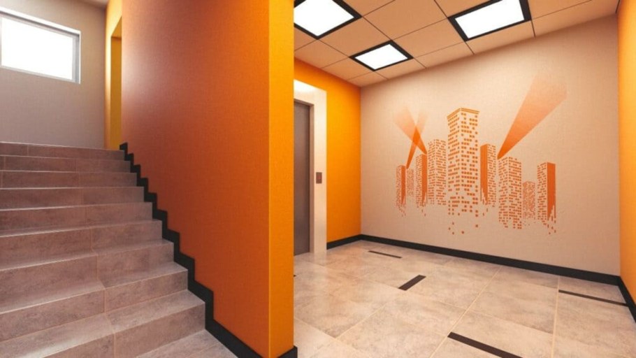 Отделка подъездов многоквартирных домов