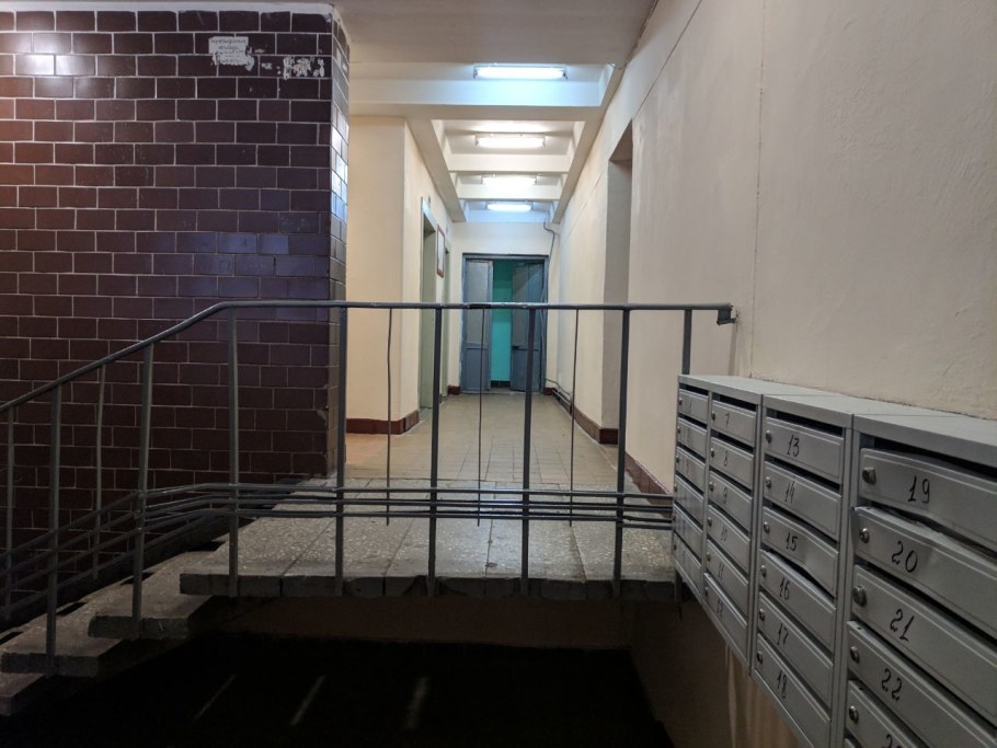 Красивый подъезд в хрущевке