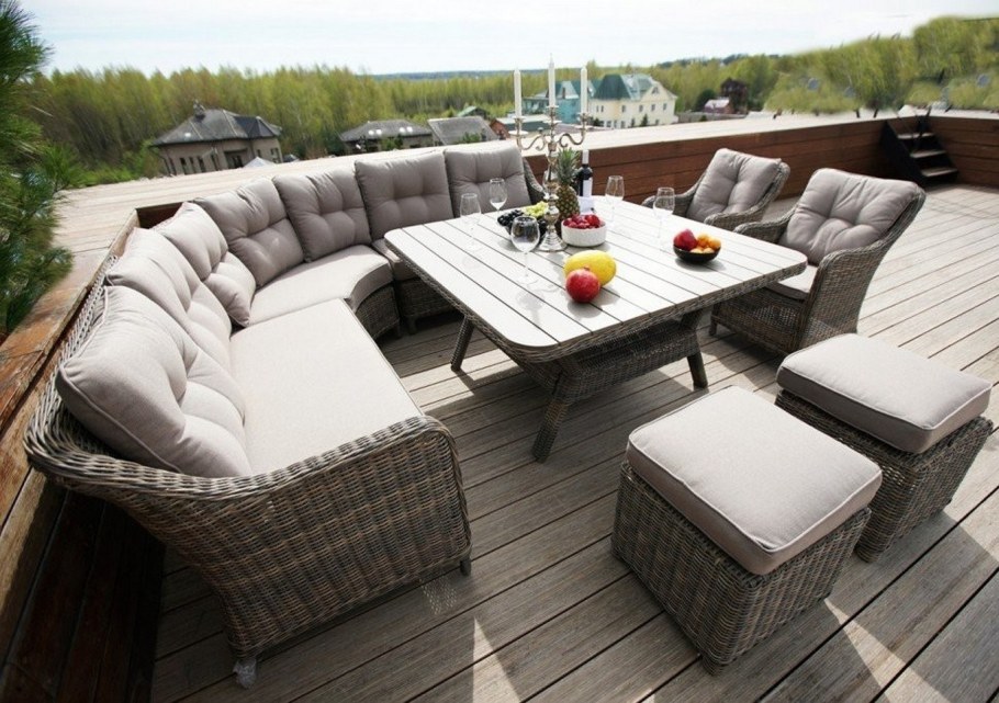 Задний двор в американском стиле