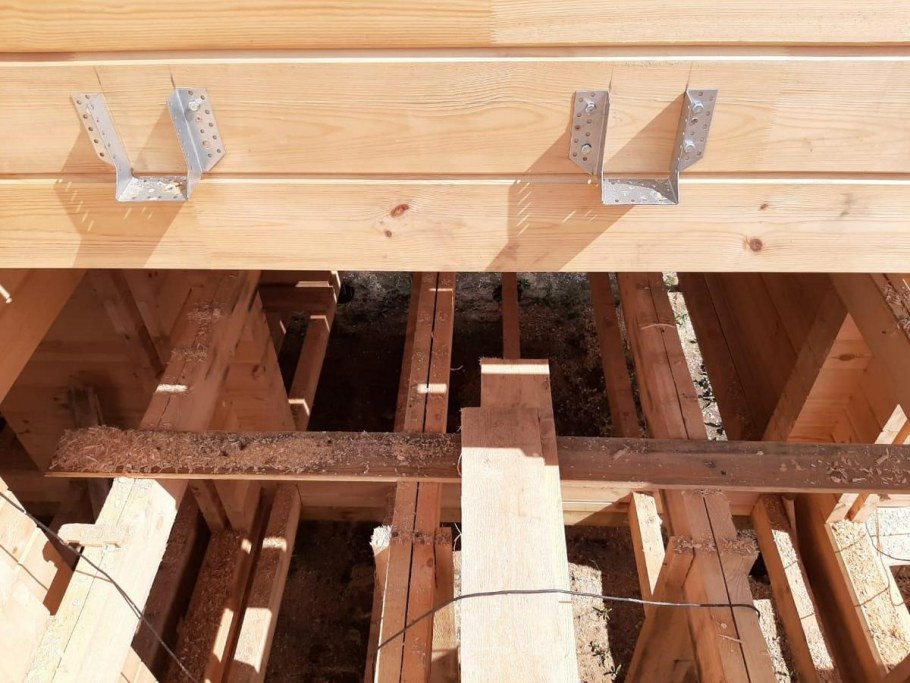 Крепёж для бруса 150х150 для навеса