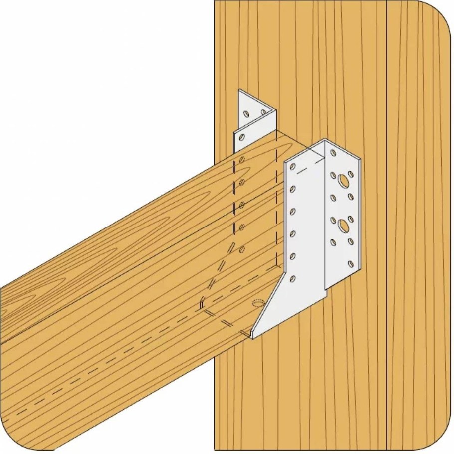 Опора бруса 150х150 открытая